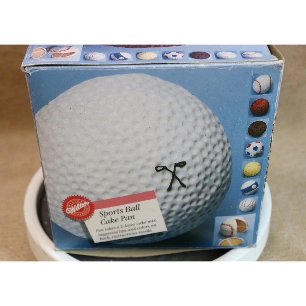 Vintage Wilton Sports Ball Cake Pan in Original Box